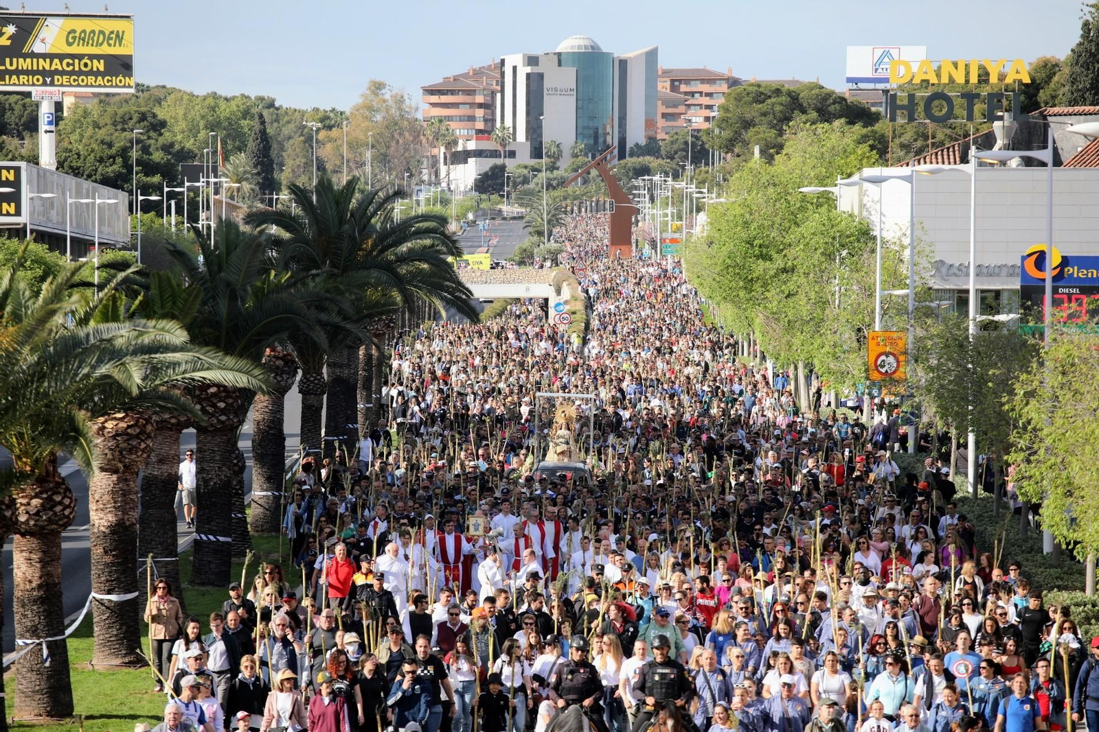 En 2023, 330.000 peregrins van participar en la Romeria de la Santa Faç
