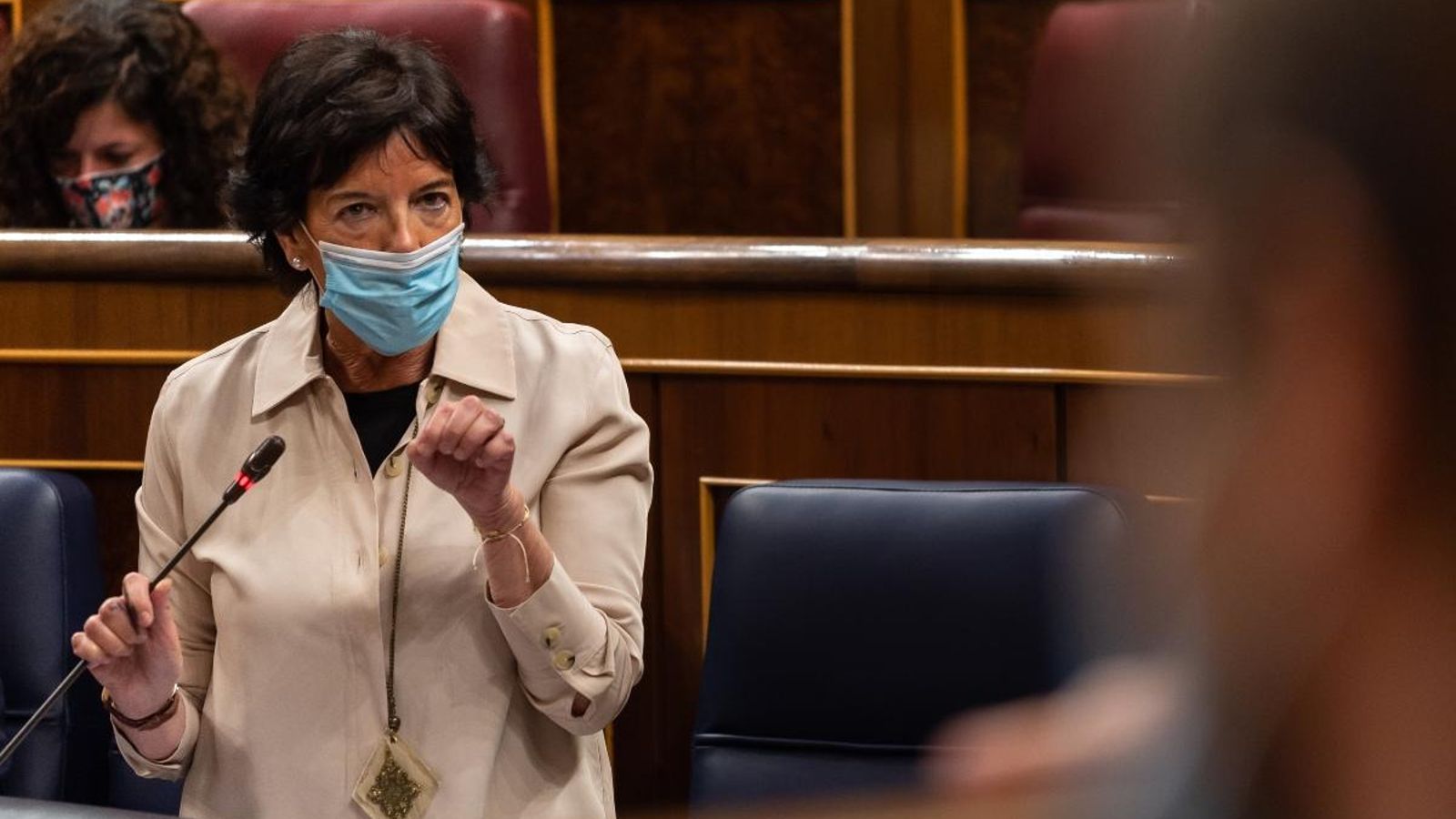 La ministra d'Educació, Isabel Celaá, en una imatge d'arxiu.