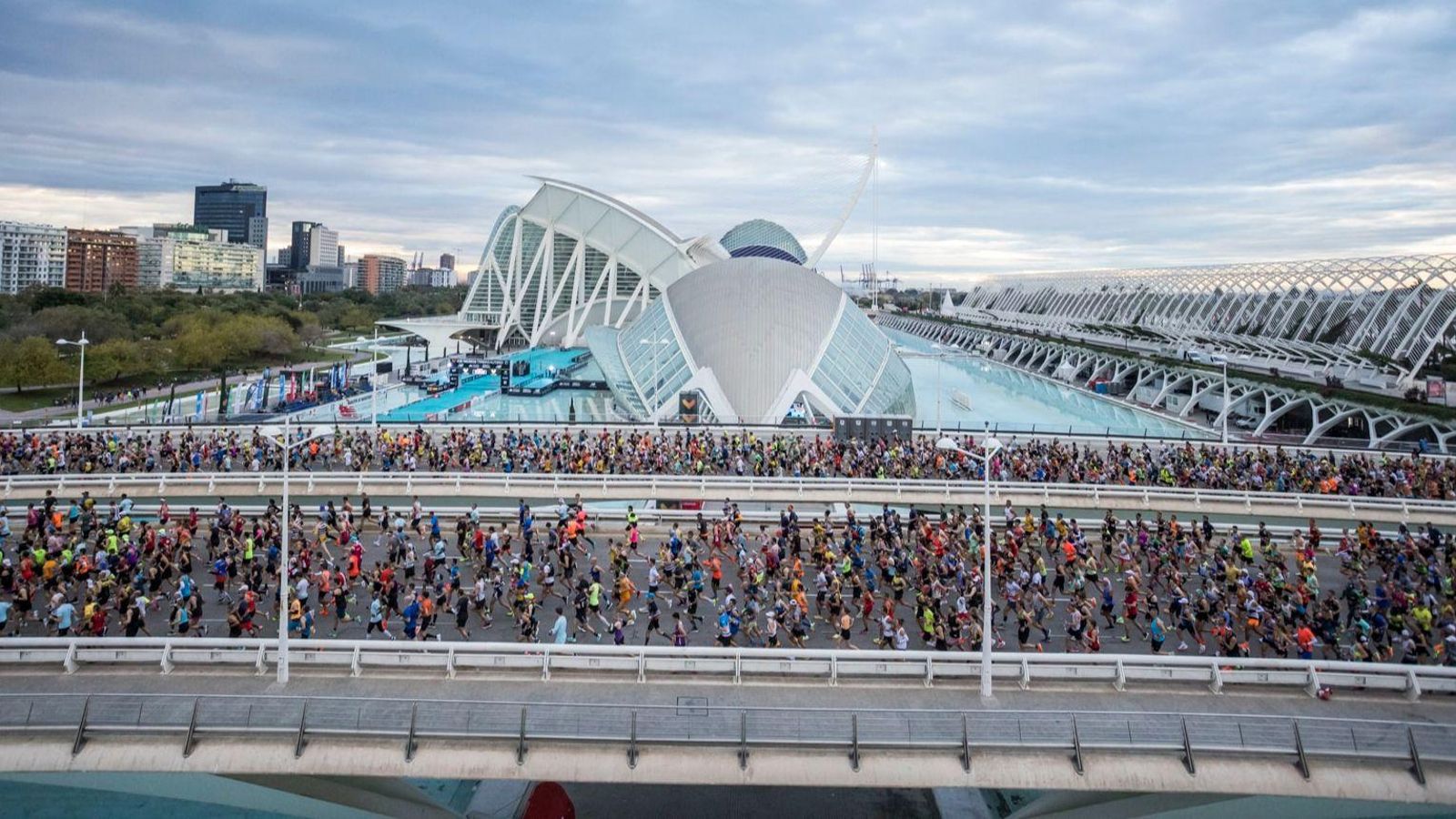 Imatge d'arxiu de l'eixida de la Marató de València