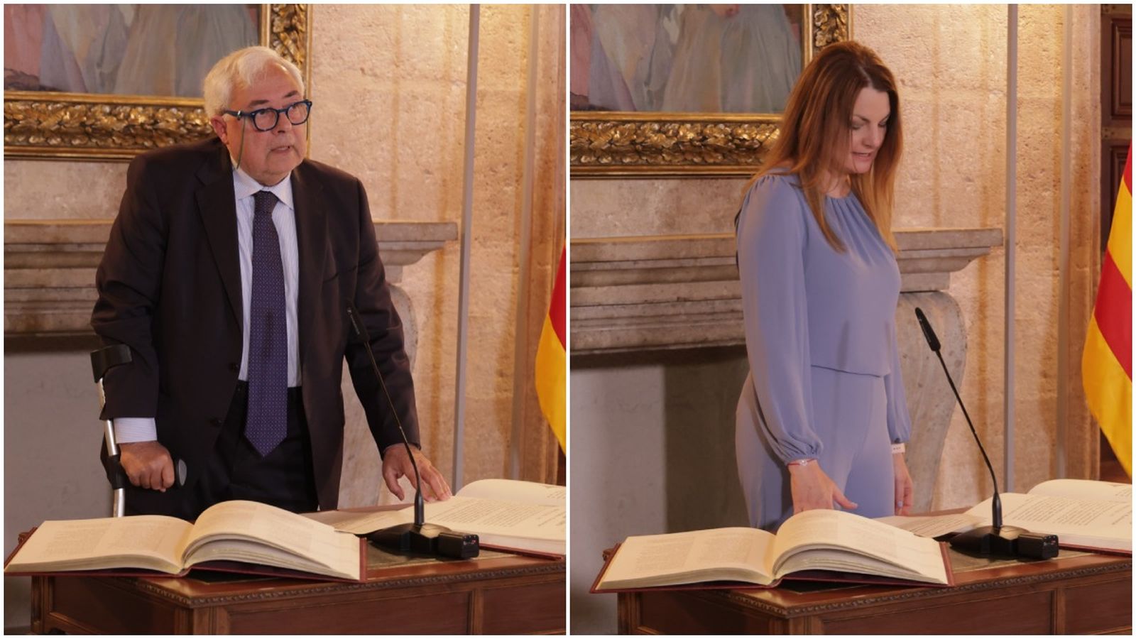 Javier de Lucas i Fernanda Lapresta, nous membres del Consell Jurídic Consultiu