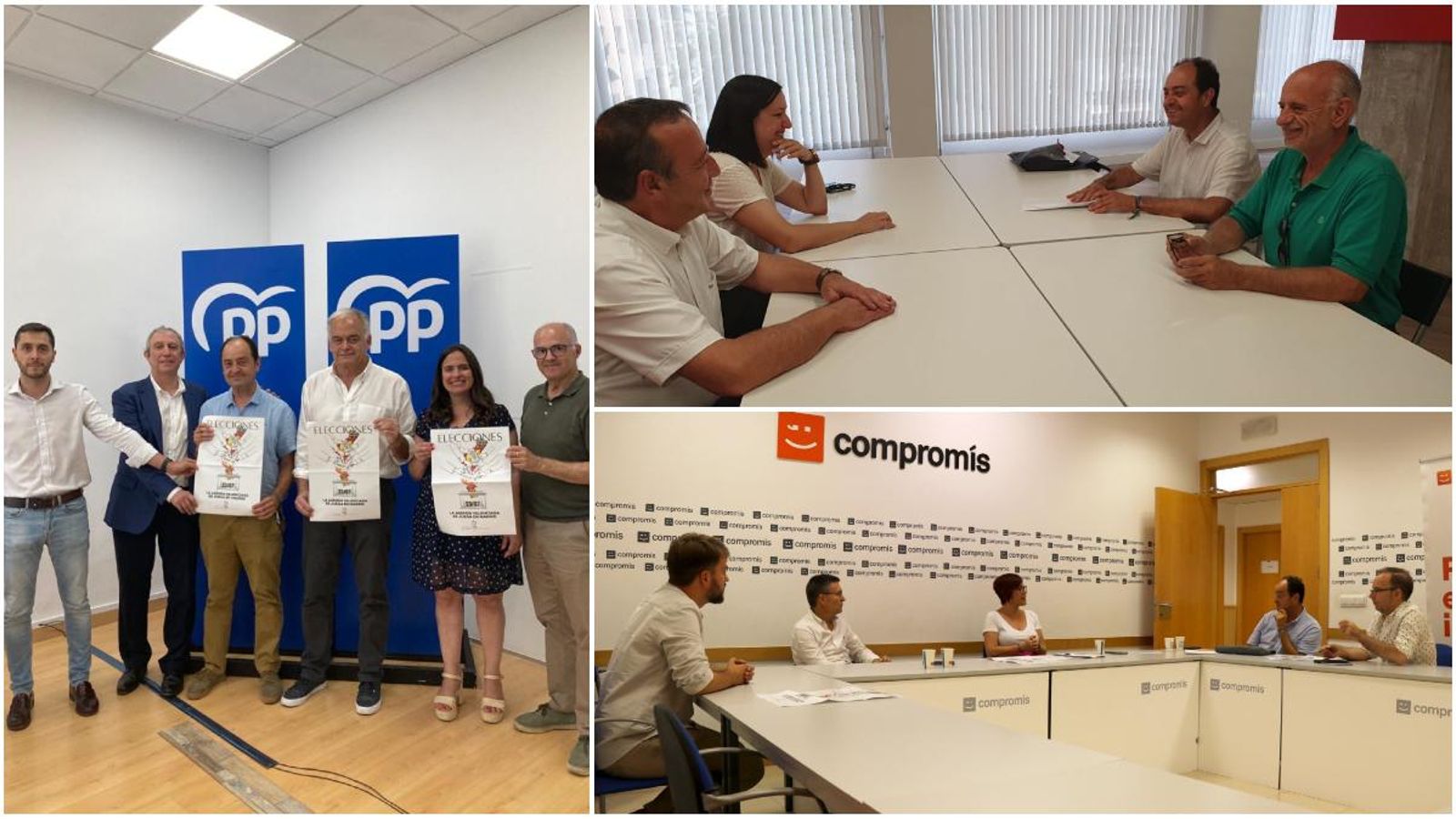 PP, PSPV i Compromís donen suport al dret civil valencià