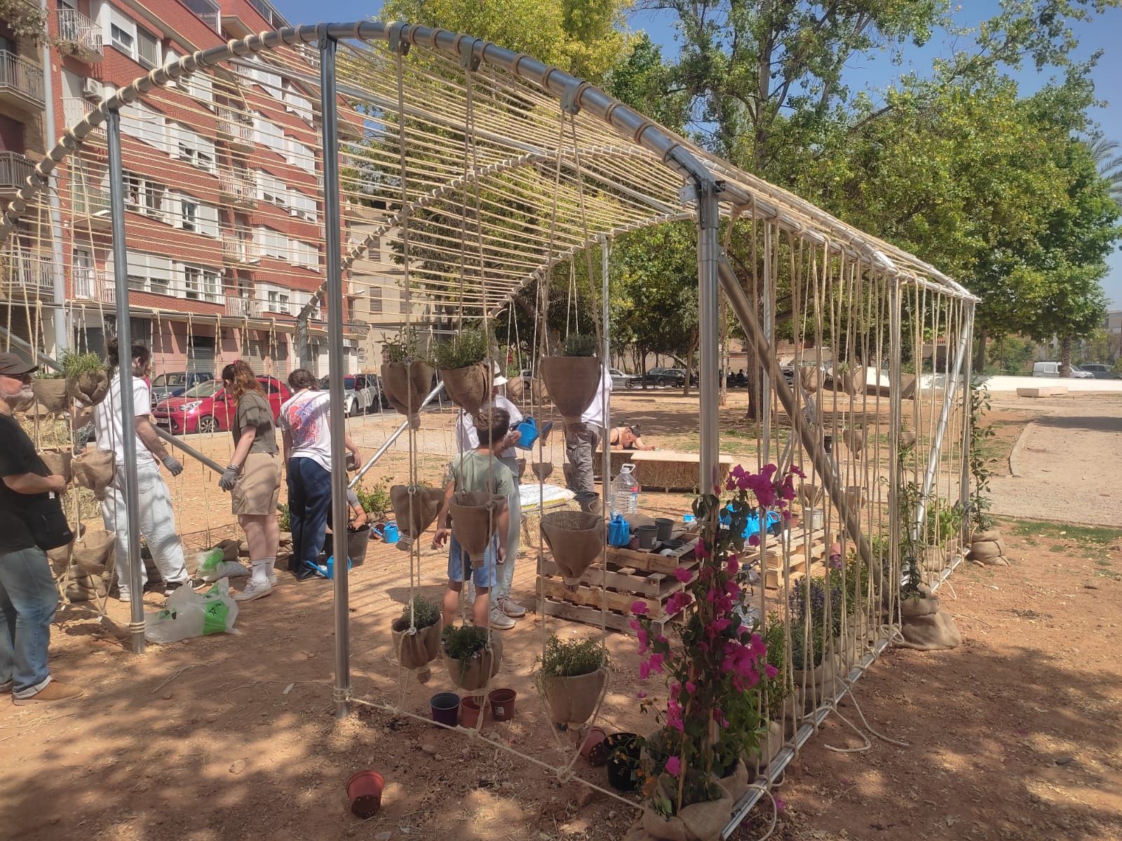 Així és Villa Amparo, el nou parc fet per voluntaris per a Paiporta