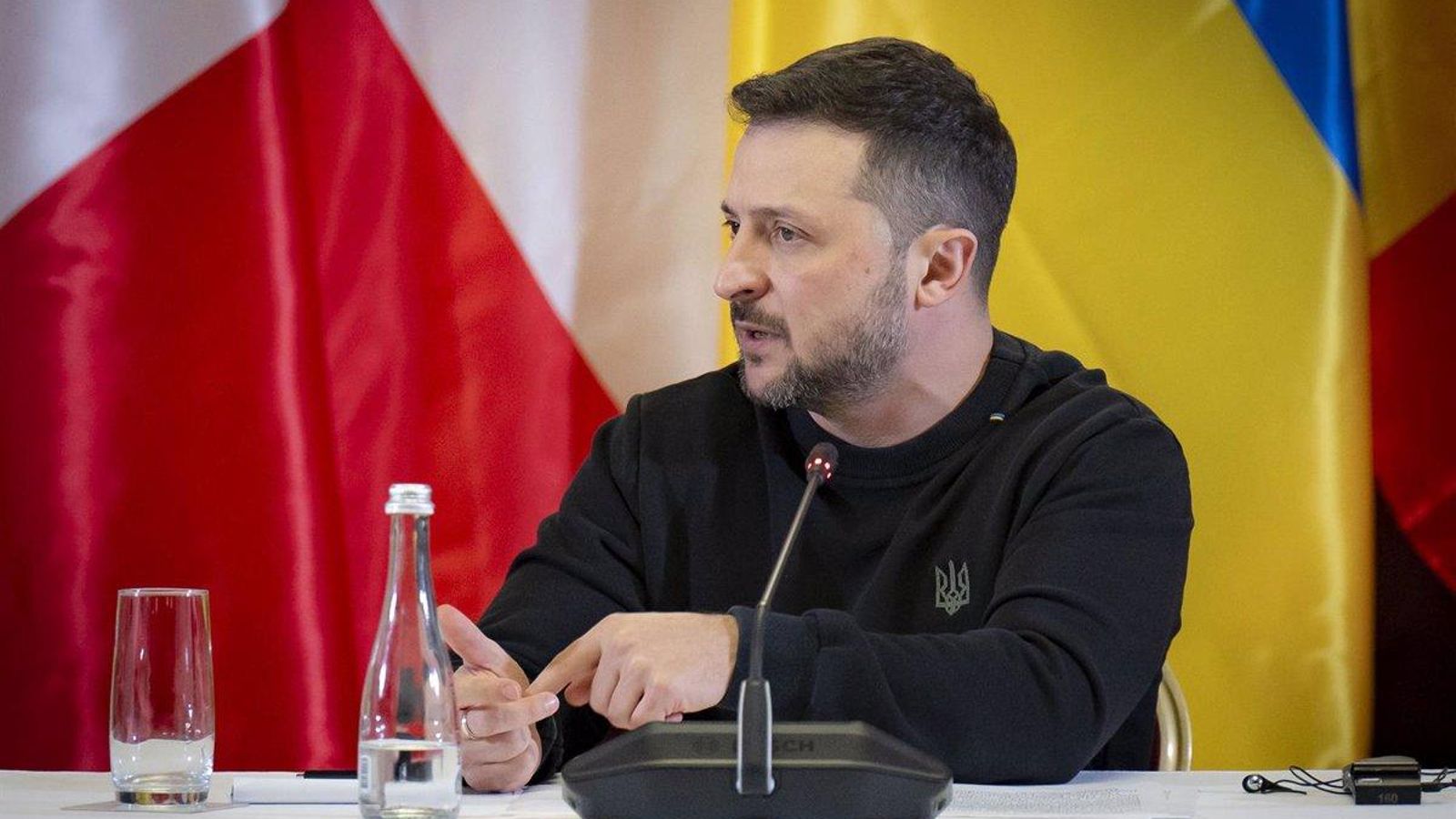 El president ucraïnés, Volodimir Zelenski