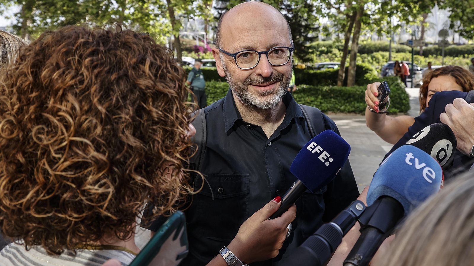 El germà del president de la Generalitat, Francis Puig, en una compareixença judicial recent El germà del president de la Generalitat, Francis Puig, en una compareixença judicial recent