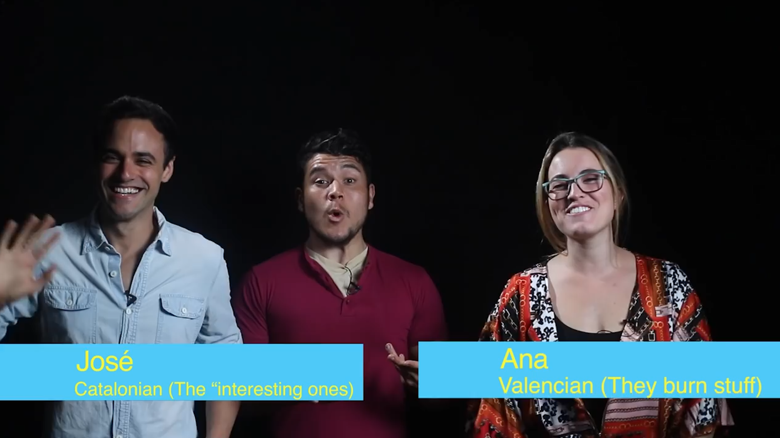 José i Ana, els col·laboradors del Geography Now dedicat a Espanya