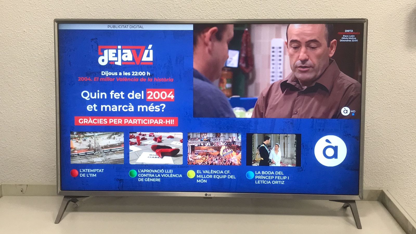 Una nova tecnologia, disponible en les smart TV, permet l’audiència participar en enquestes 