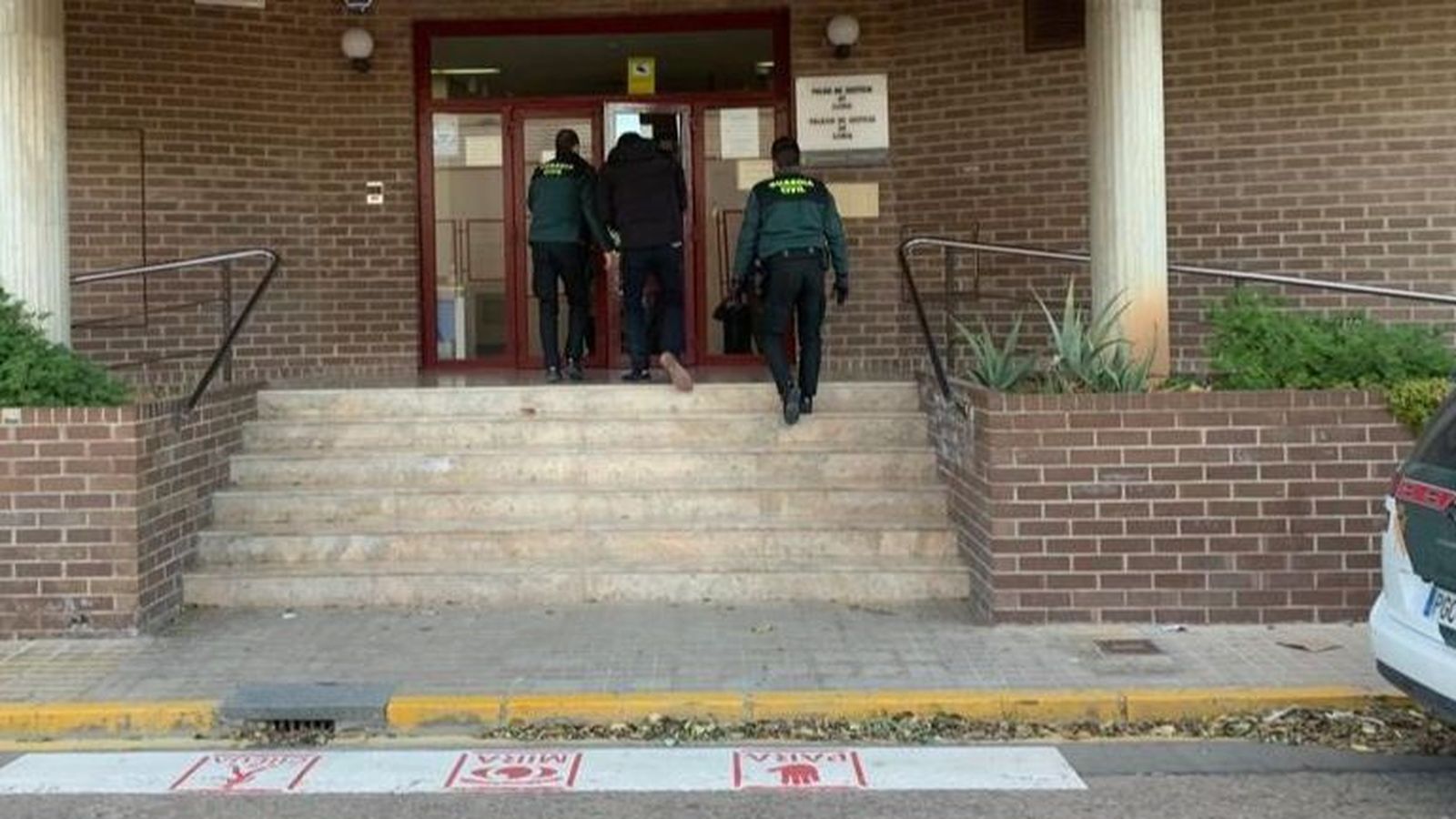 El detingut ha passat a la disposició del jutjat de primera instància i instrucció número 1 de Llíria