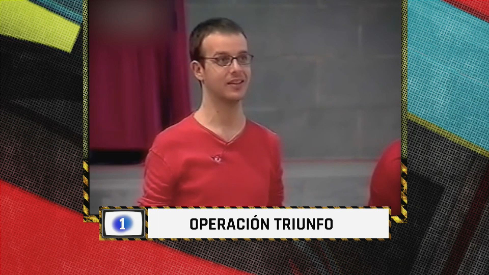 Un jove Àngel Llàcer quan començava a ser conegut, tenia 27 anys i era professor a 'Operación triunfo'