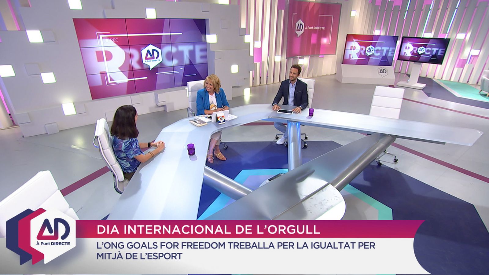 Patricia Campos en el Dia de l’Orgull Gai