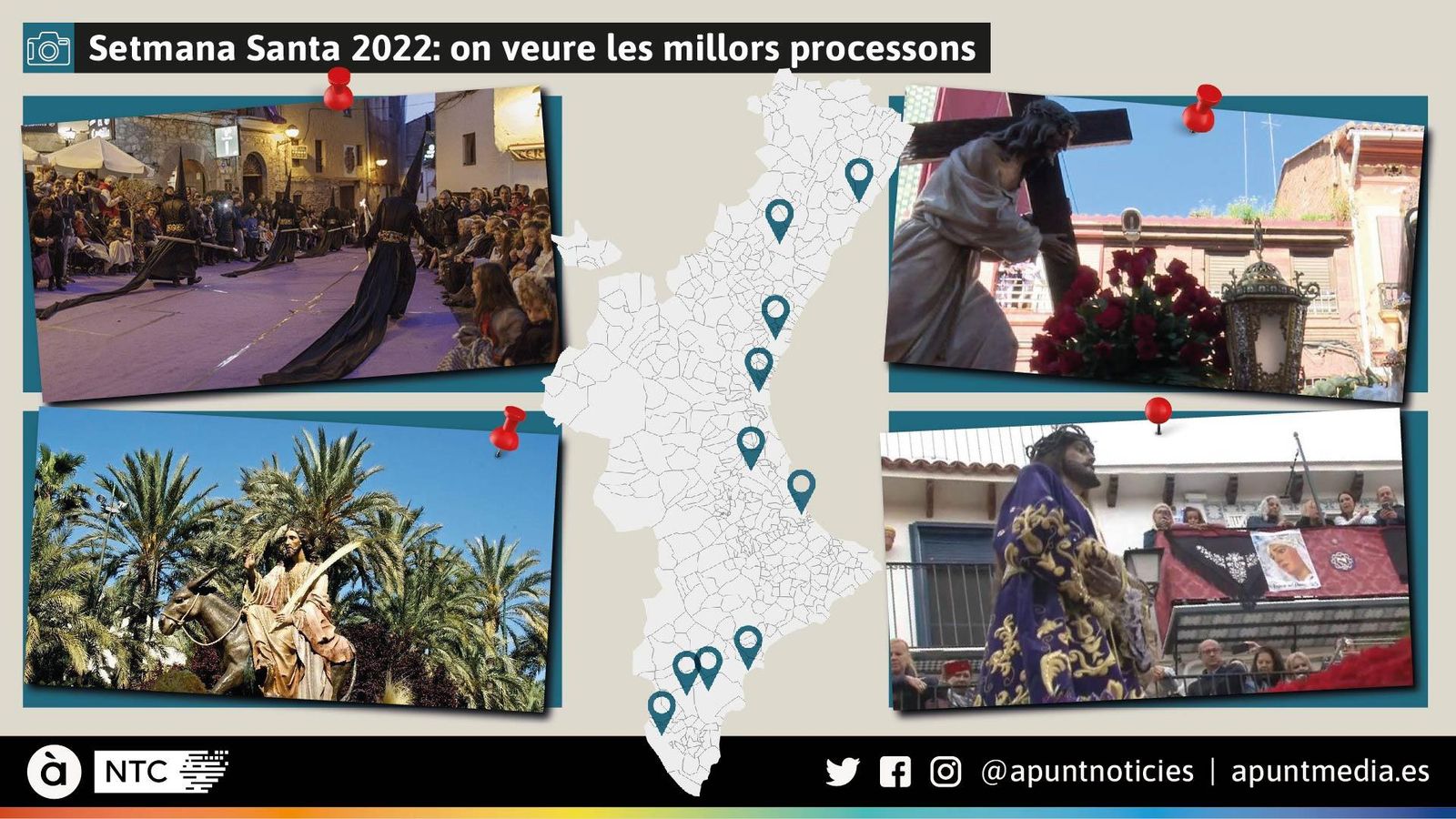 Setmana Santa 2022: on veure les millors processons