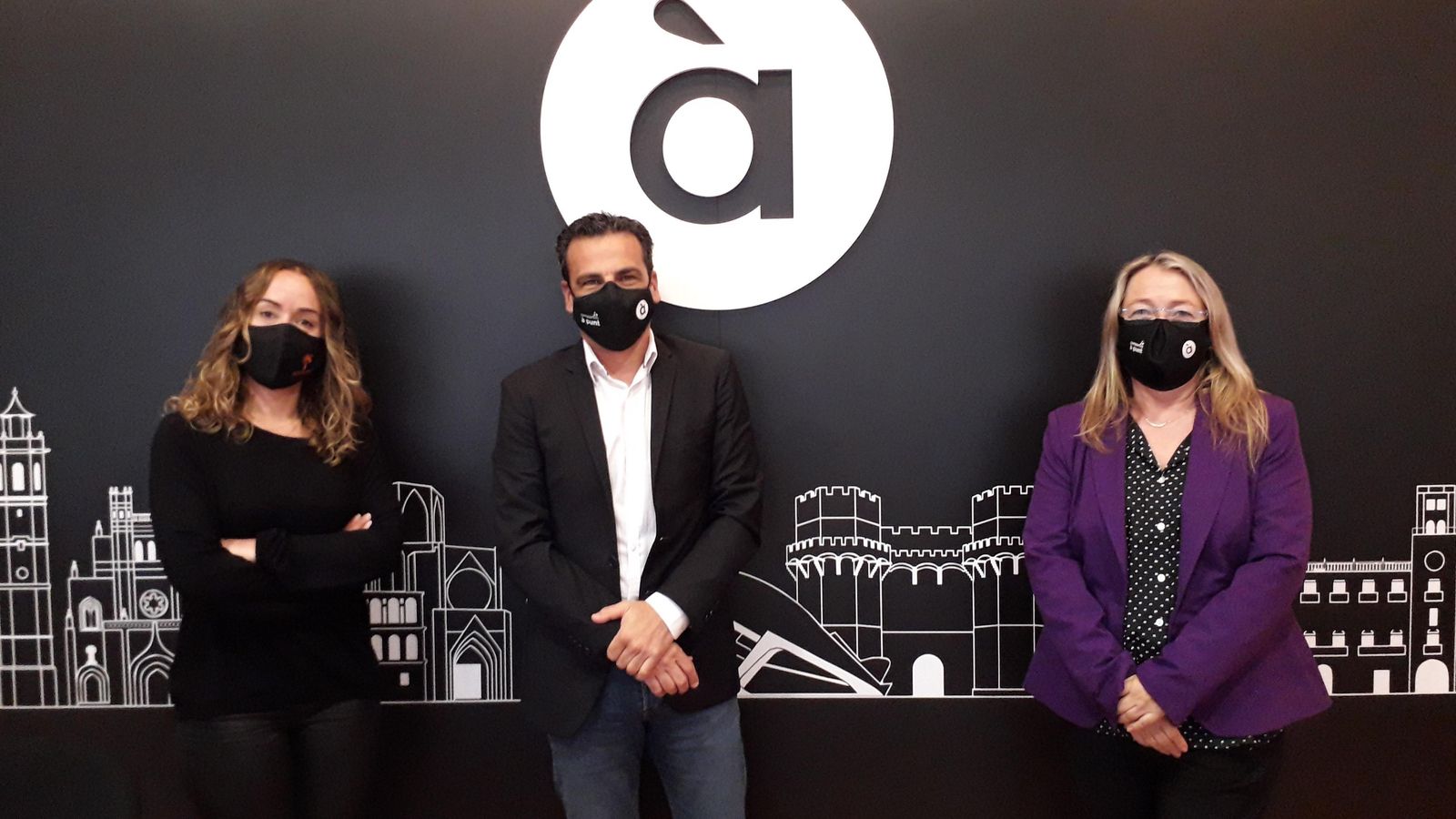 Gloria Tello, Alfred Costa i Mar Iglesias