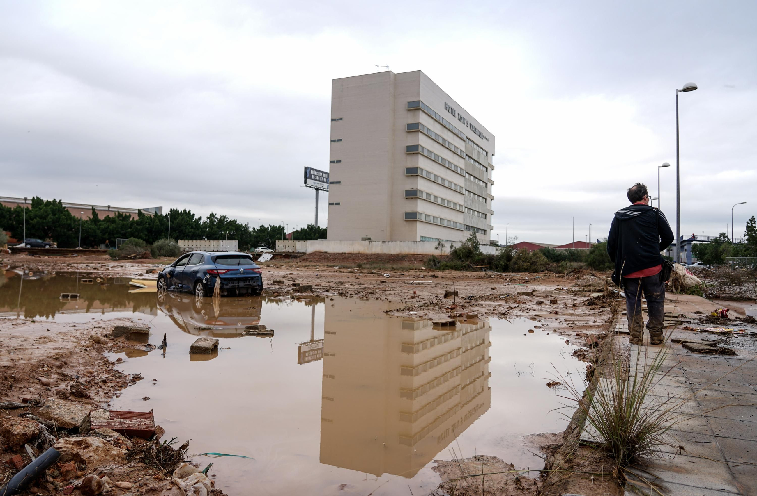 Un hotel al centre comercial Bonaire d'Aldaia, zona potenciament inundable Un hotel al centre comercial Bonaire d'Aldaia, zona potenciament inundable