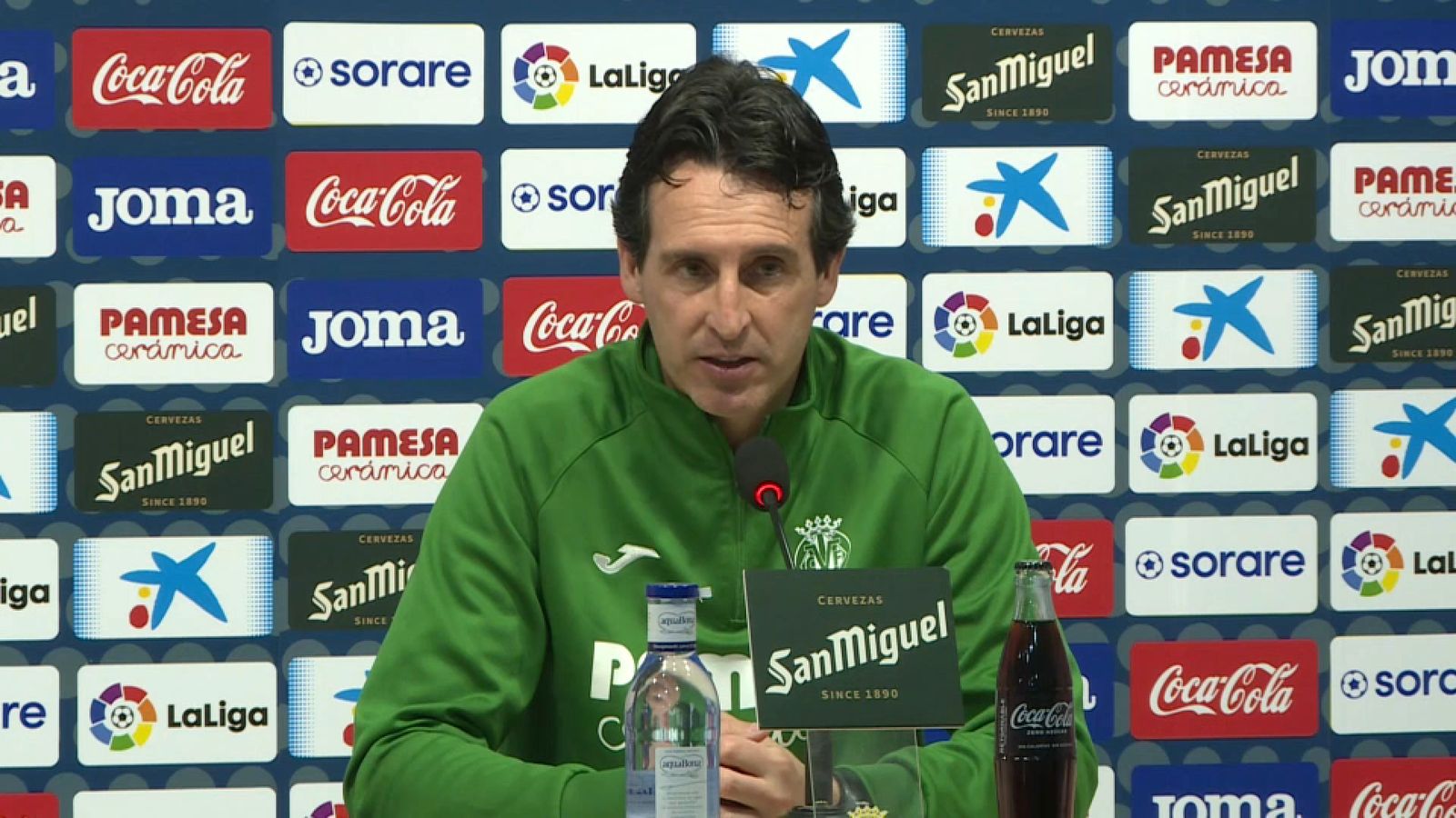 L'entrenador del Vila-real, Unai Emery