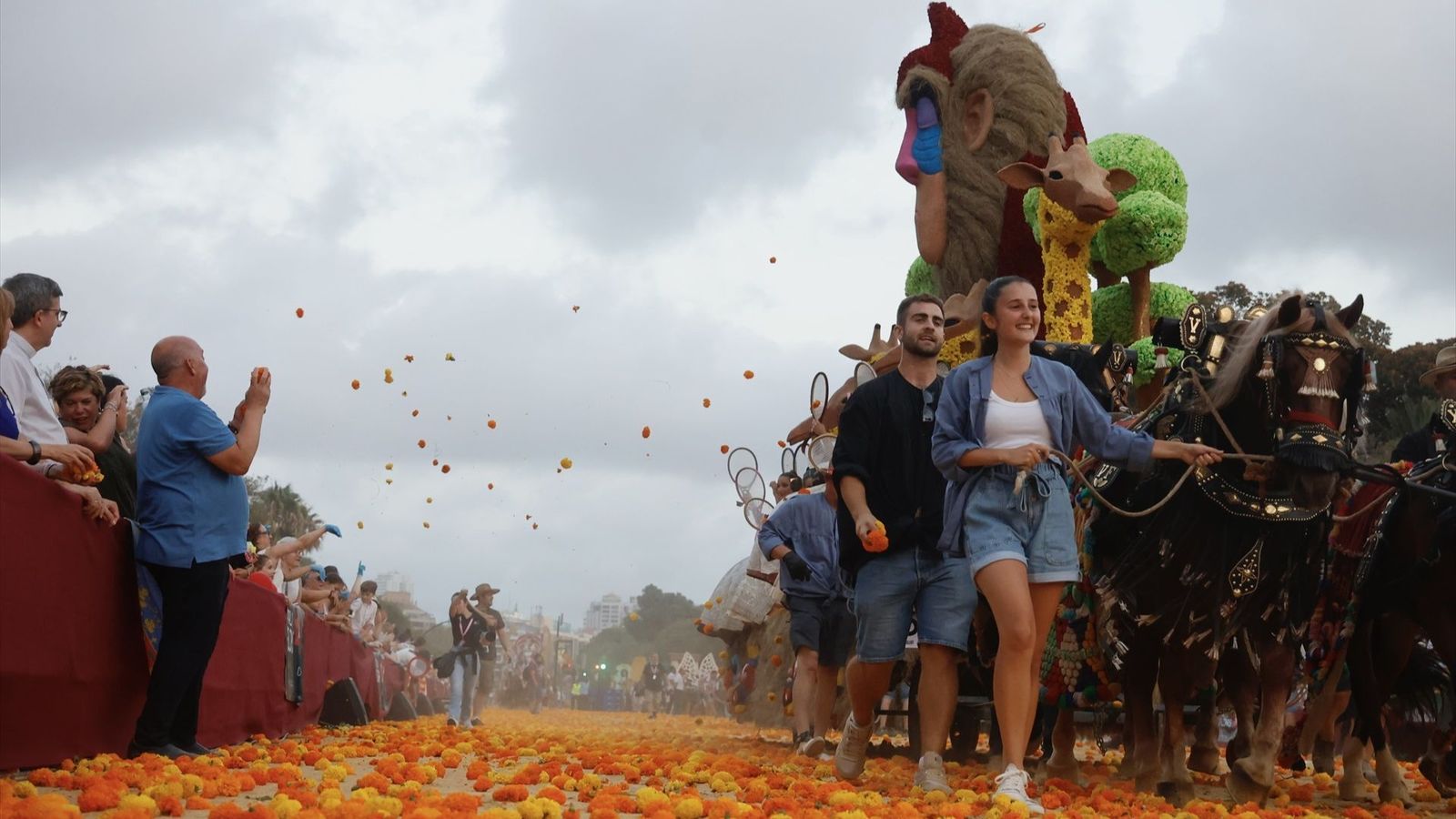 La Batalla de Flors, este diumenge a l'Albereda de València