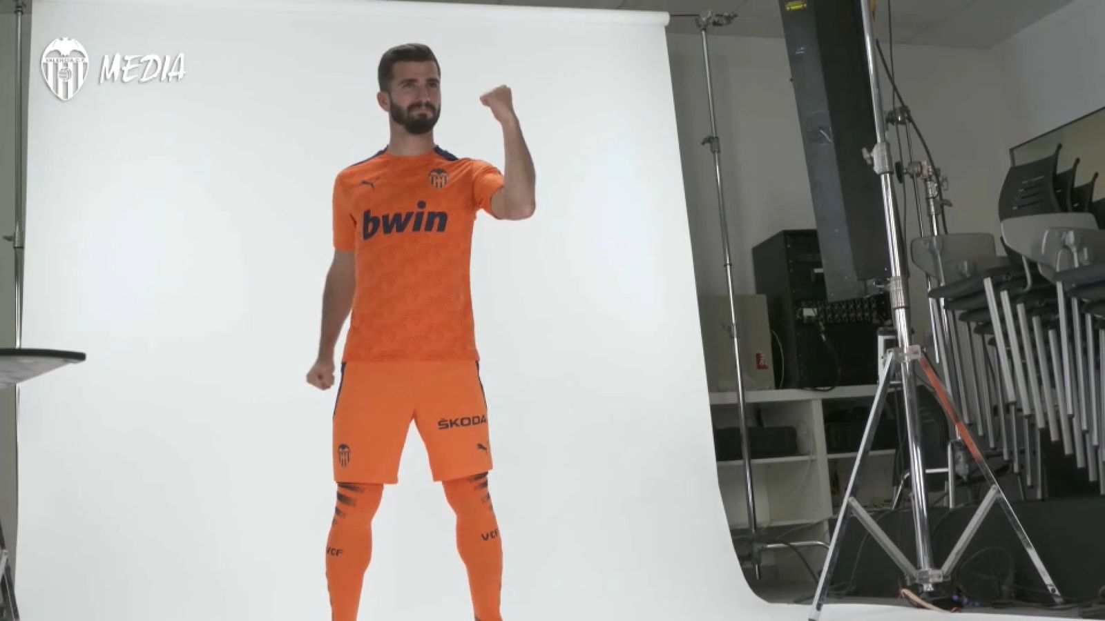 El futbolista del València, José Luis Gayà