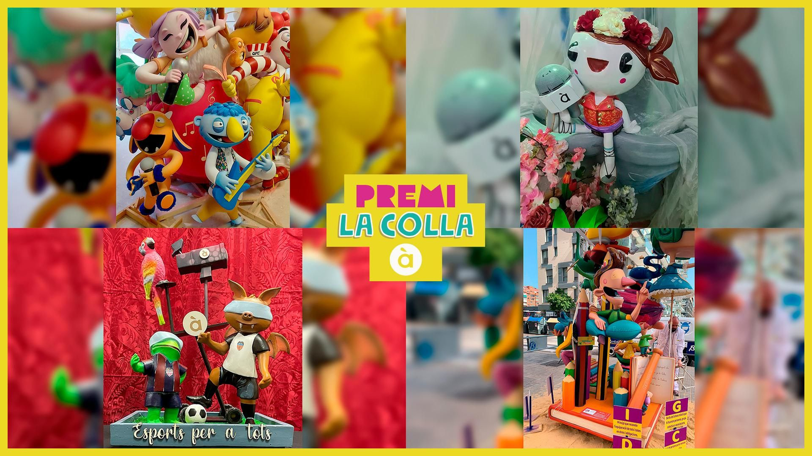 Finalistes als Premis La Colla a les Falles 2024