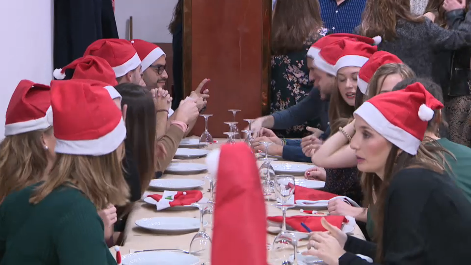 Sopar de Nadal en una imatge d'arxiu