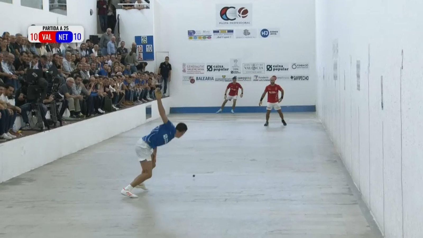 Pablo i Tonet IV s’imposen en la final de la Copa Caixa Popular de raspall