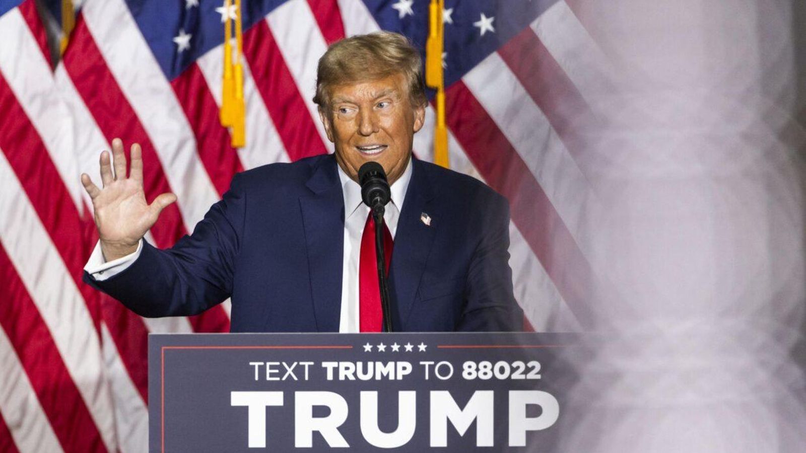 Donald Trump, en una foto d'arxiu Donald Trump, en una foto d'arxiu