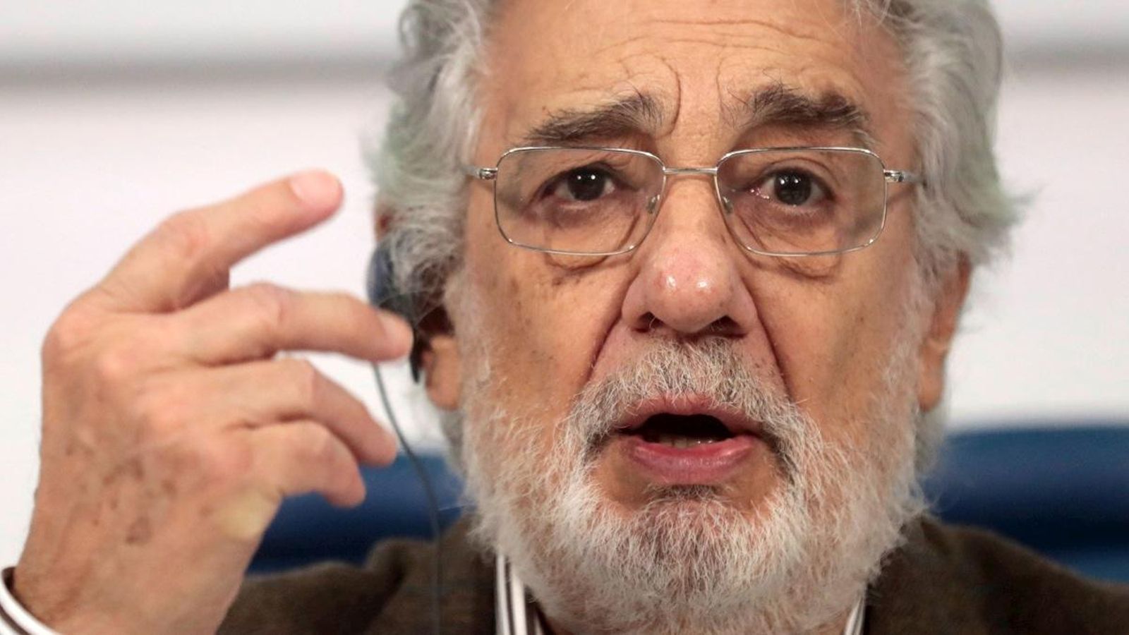 El tenor Plácido Domingo en una imatge recent