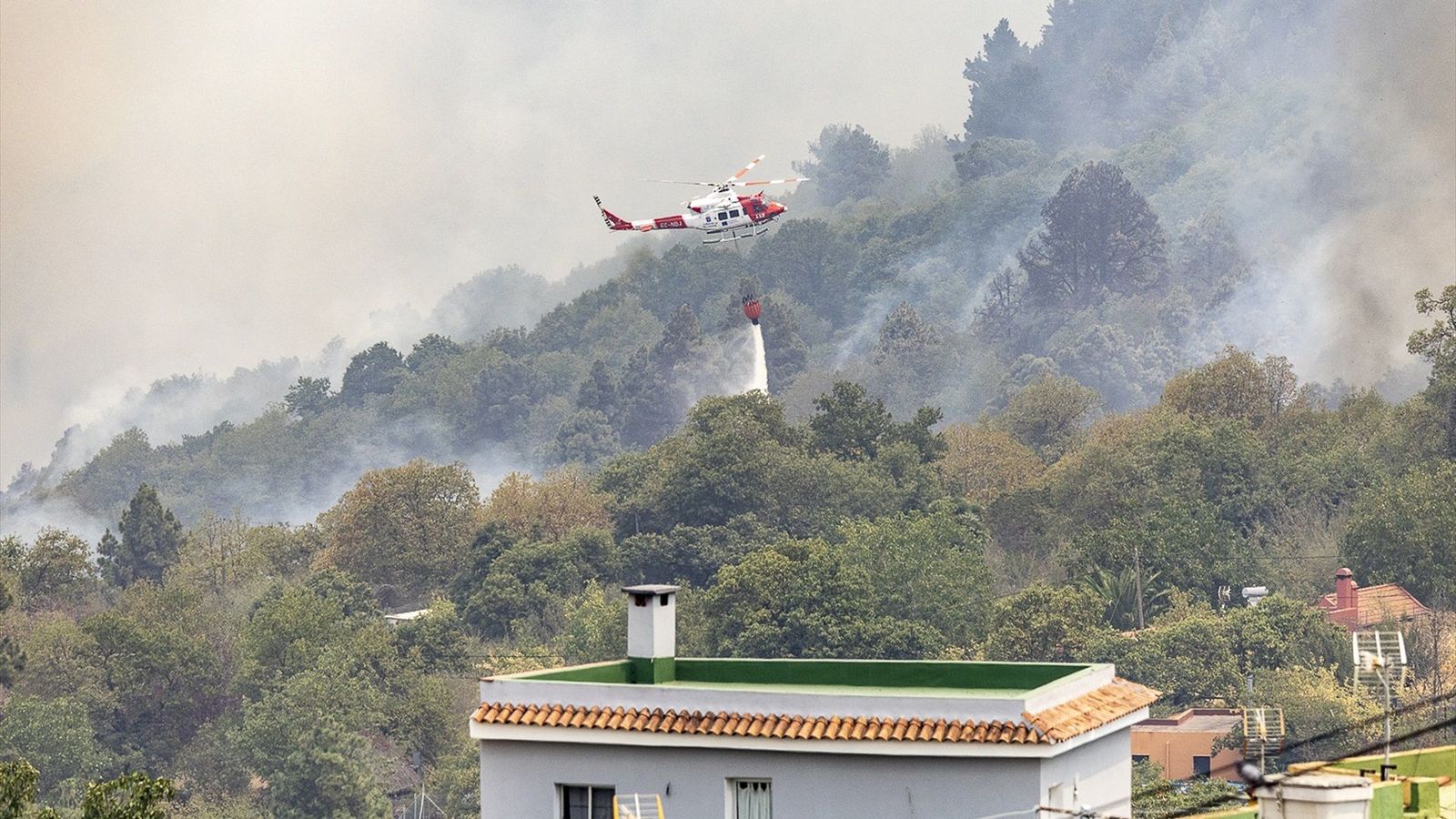 Incendi Tenerife podria donar-se per estabilitzat aquest dijous