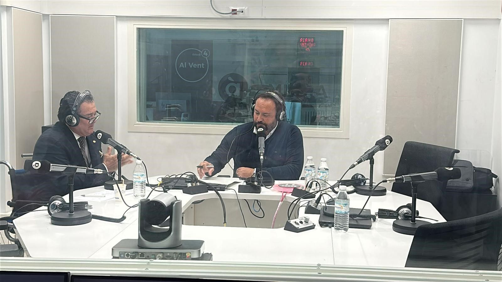 Germà Estela amb Vicente Ruiz 'El Soro'