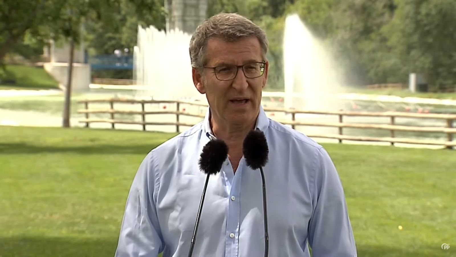 Alberto Núñez Feijóo este divendres a Torrejón d'Ardoz