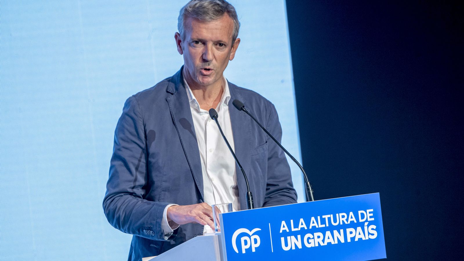 El president de Galícia, Alfonso Rueda, en una imatge d'arxiu El president de Galícia, Alfonso Rueda, en una imatge d'arxiu