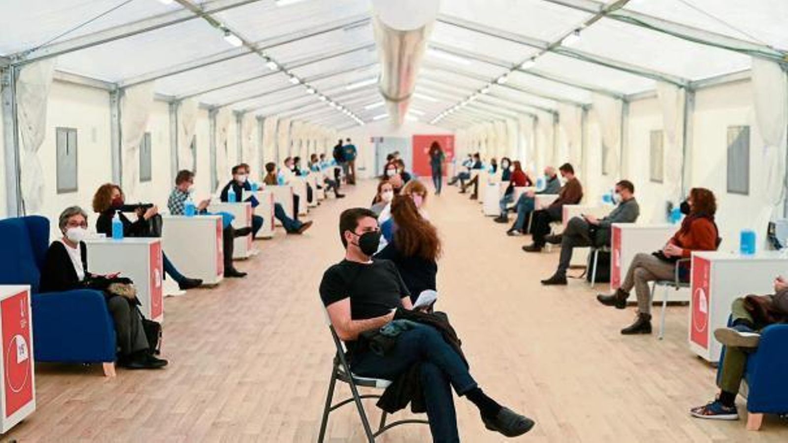 Vacunció a València en una imatge d'arxiu