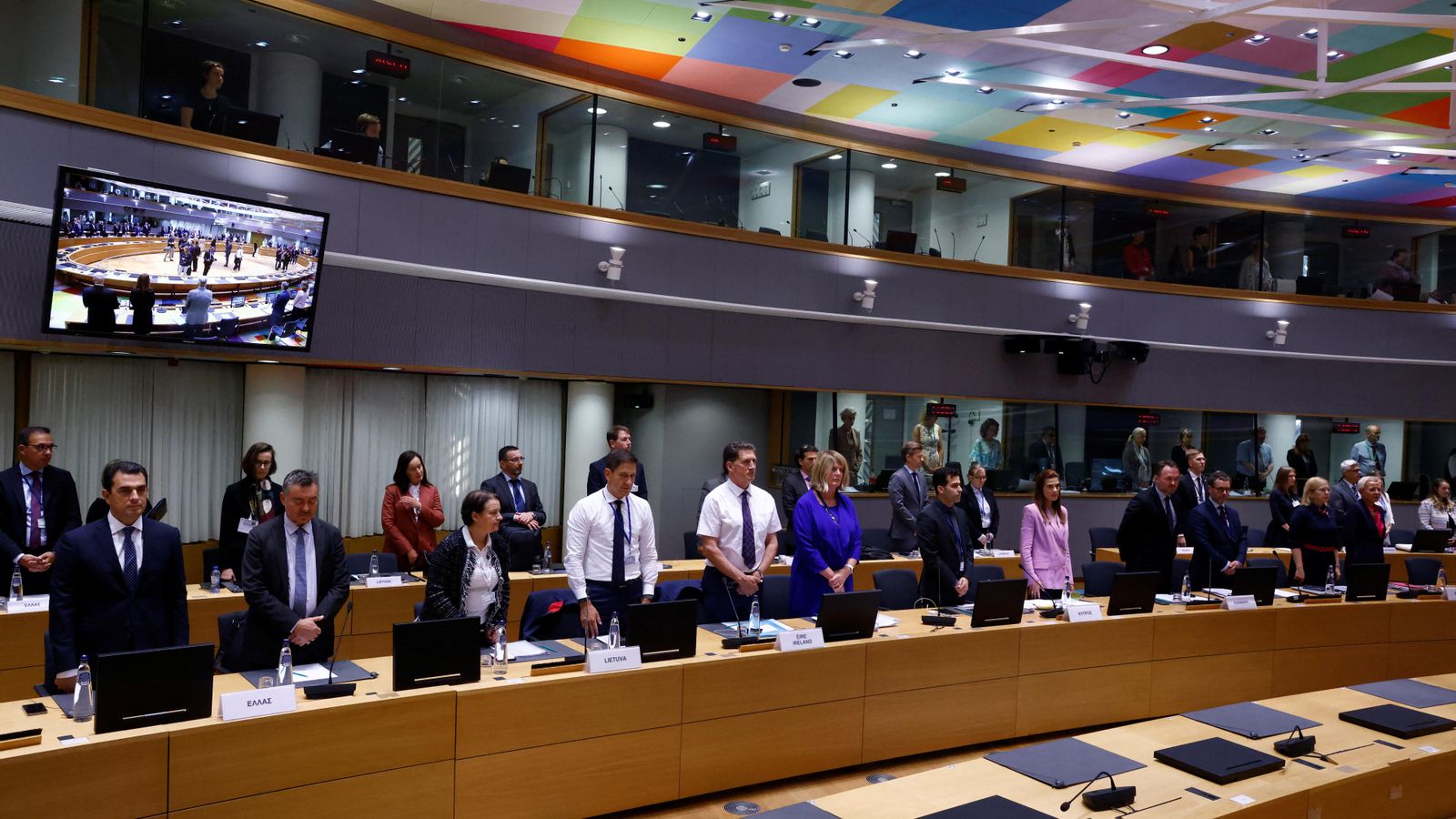 Imatge d'arxiu d'una reunió dels ministres d'Energia de la Unió Europea