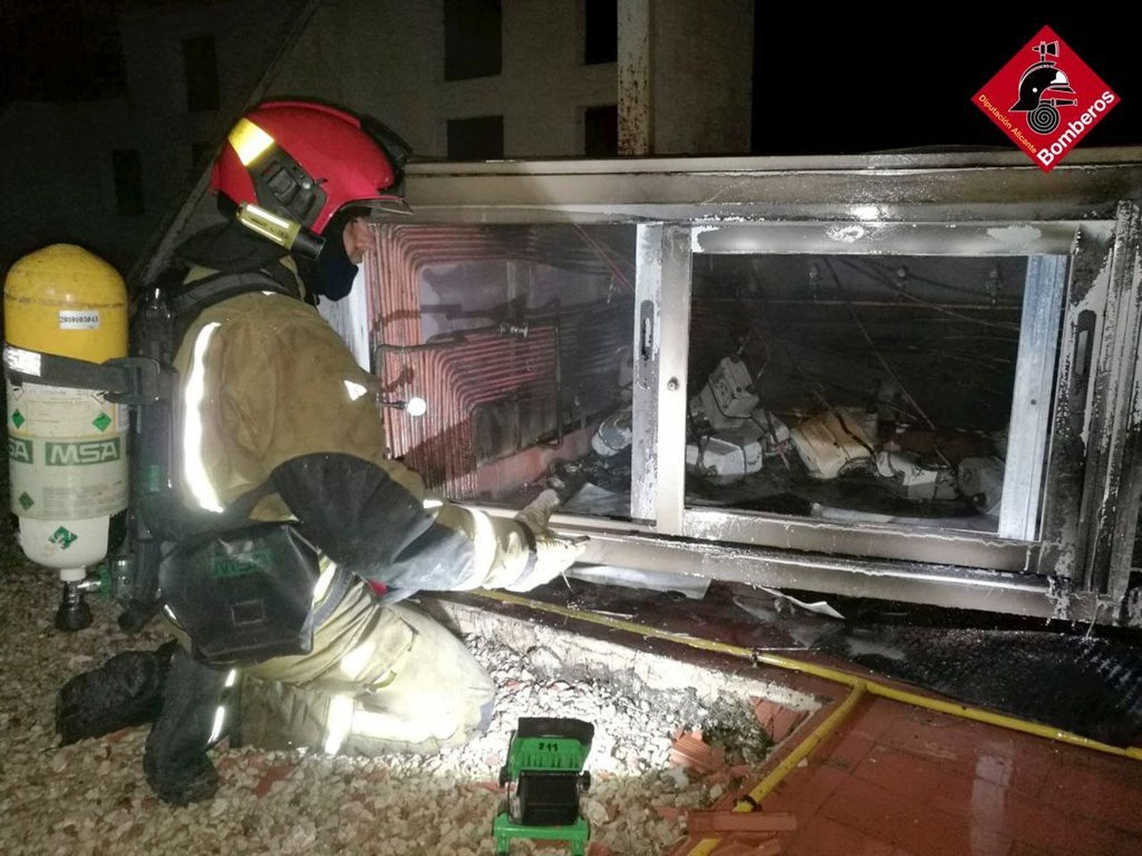 Comptadors de gas de l'edifici