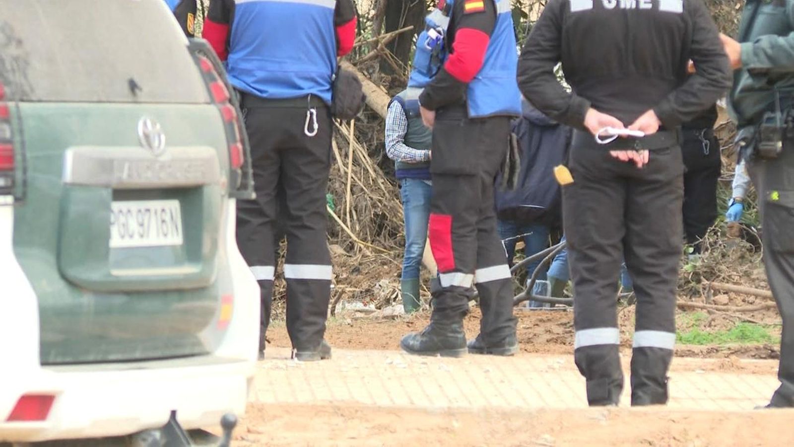 Zona de Paiporta on s'ha trobat el cos sense vida