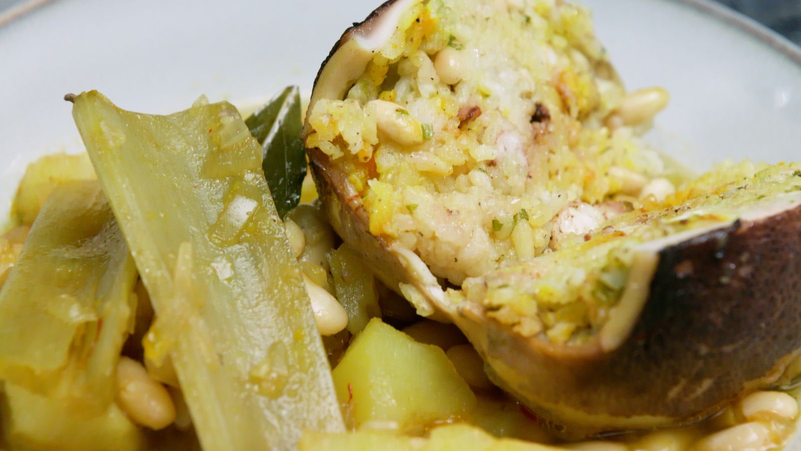 Bossa de polp (polp farcit)