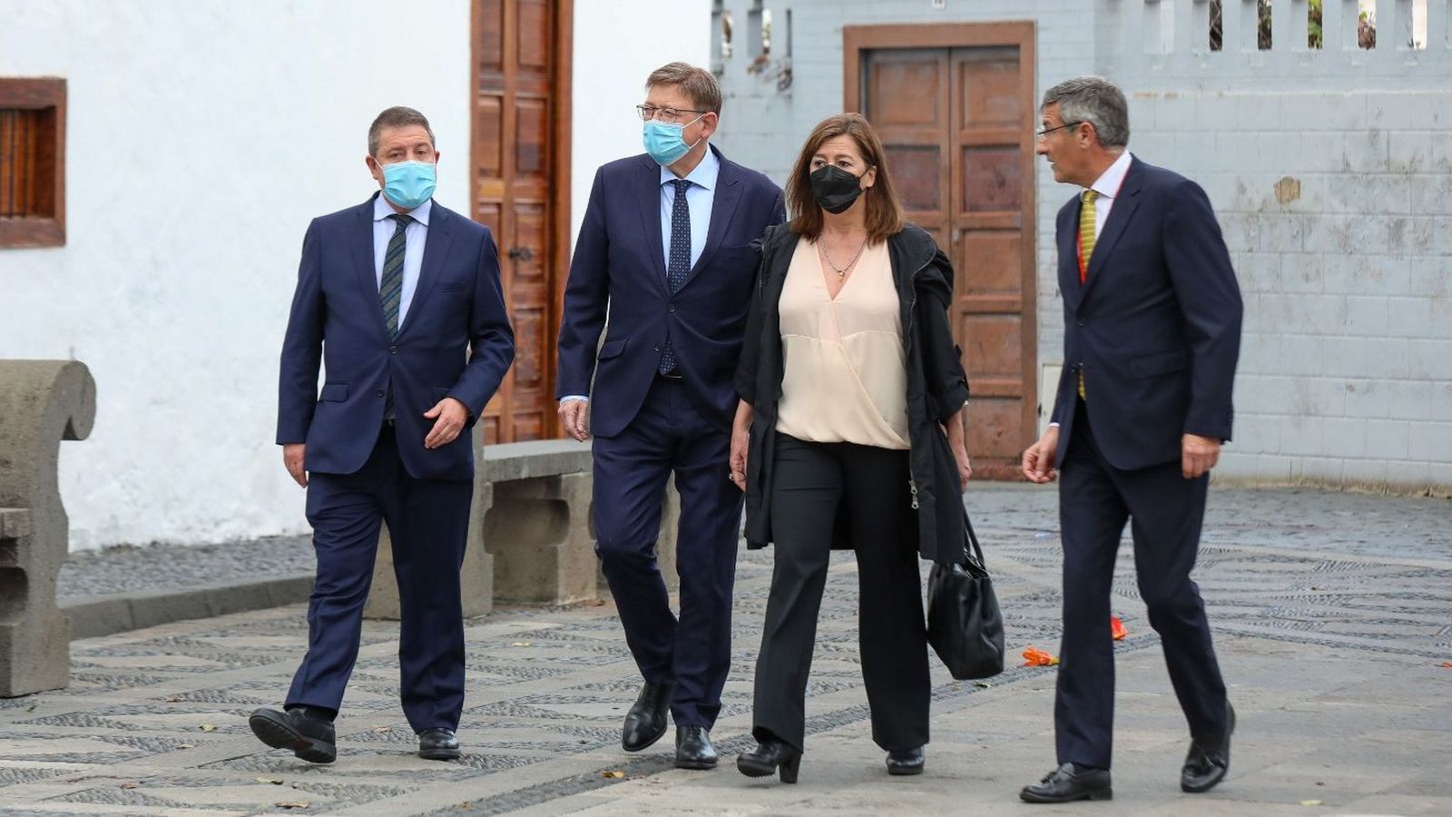 Ximo Puig amb la presidenta de les Illes Balears, Francina Armengol