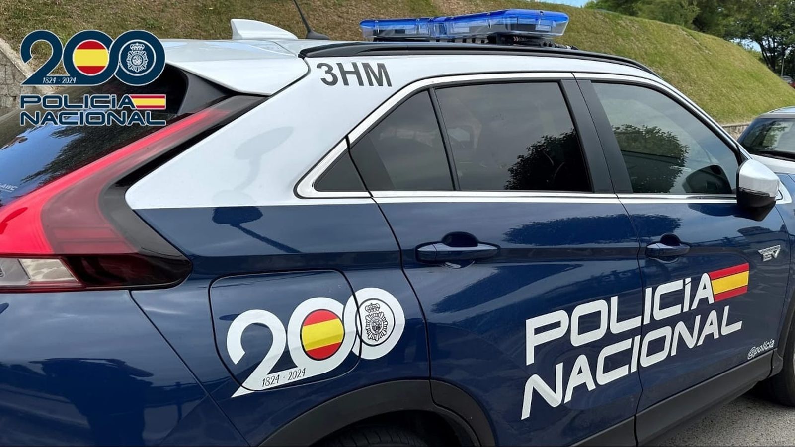 Imatge d'arxiu d'un cotxe de la Policia Nacional