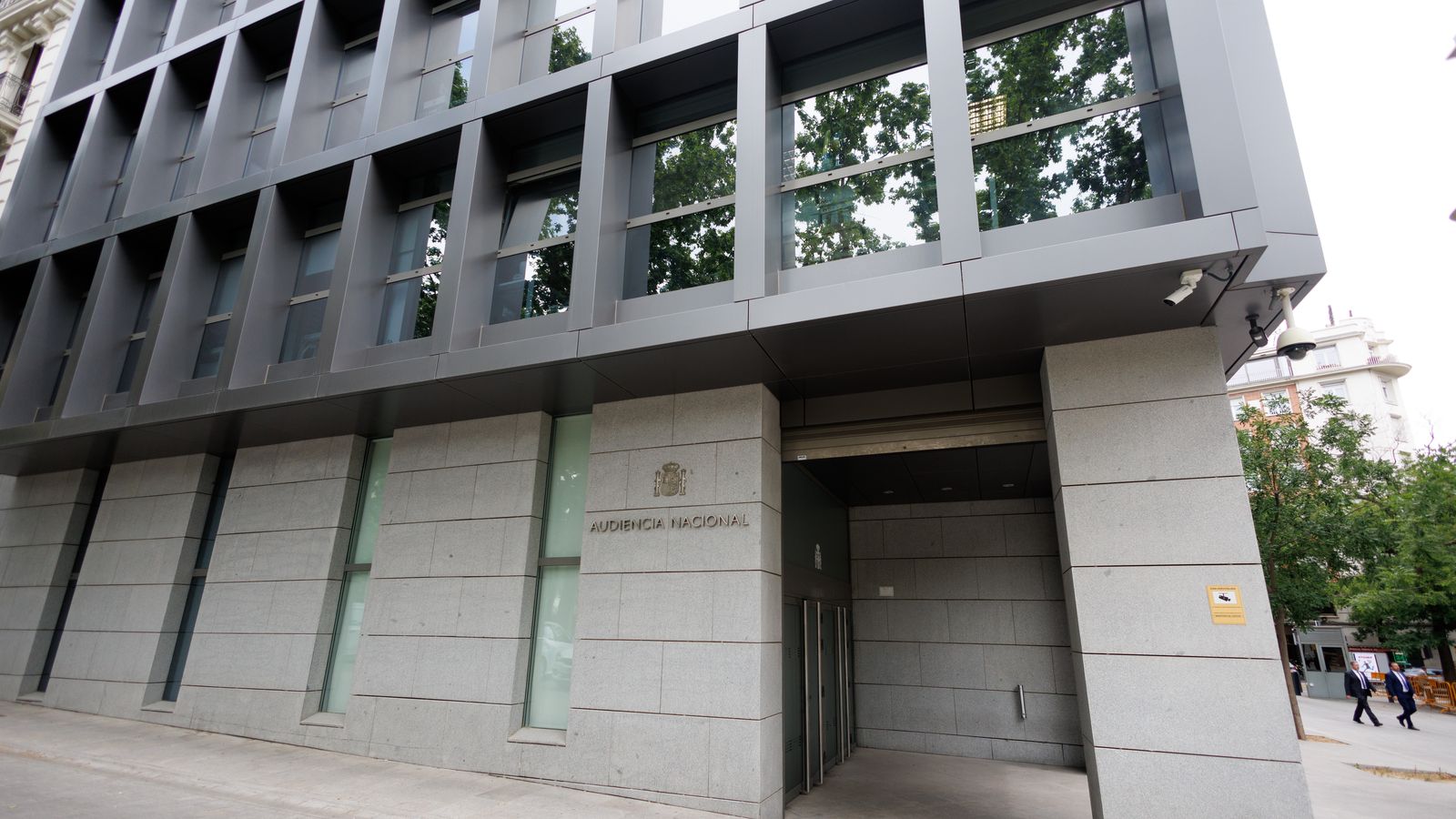 Façana de l'Audència Nacional, en una imatge d'arxiu