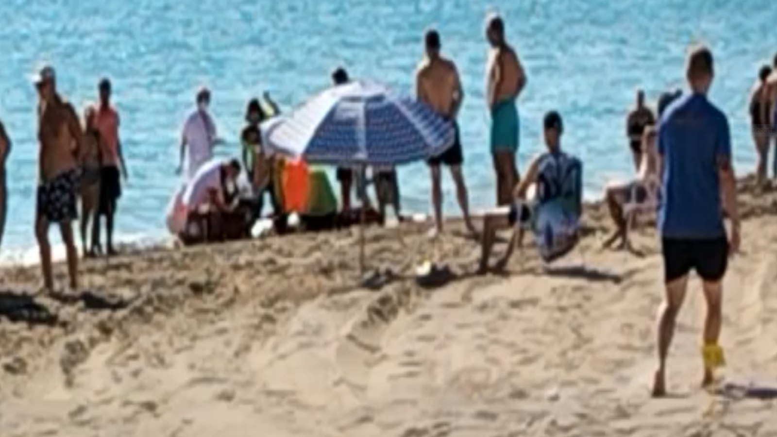 Rescat a la platja de Peníscola