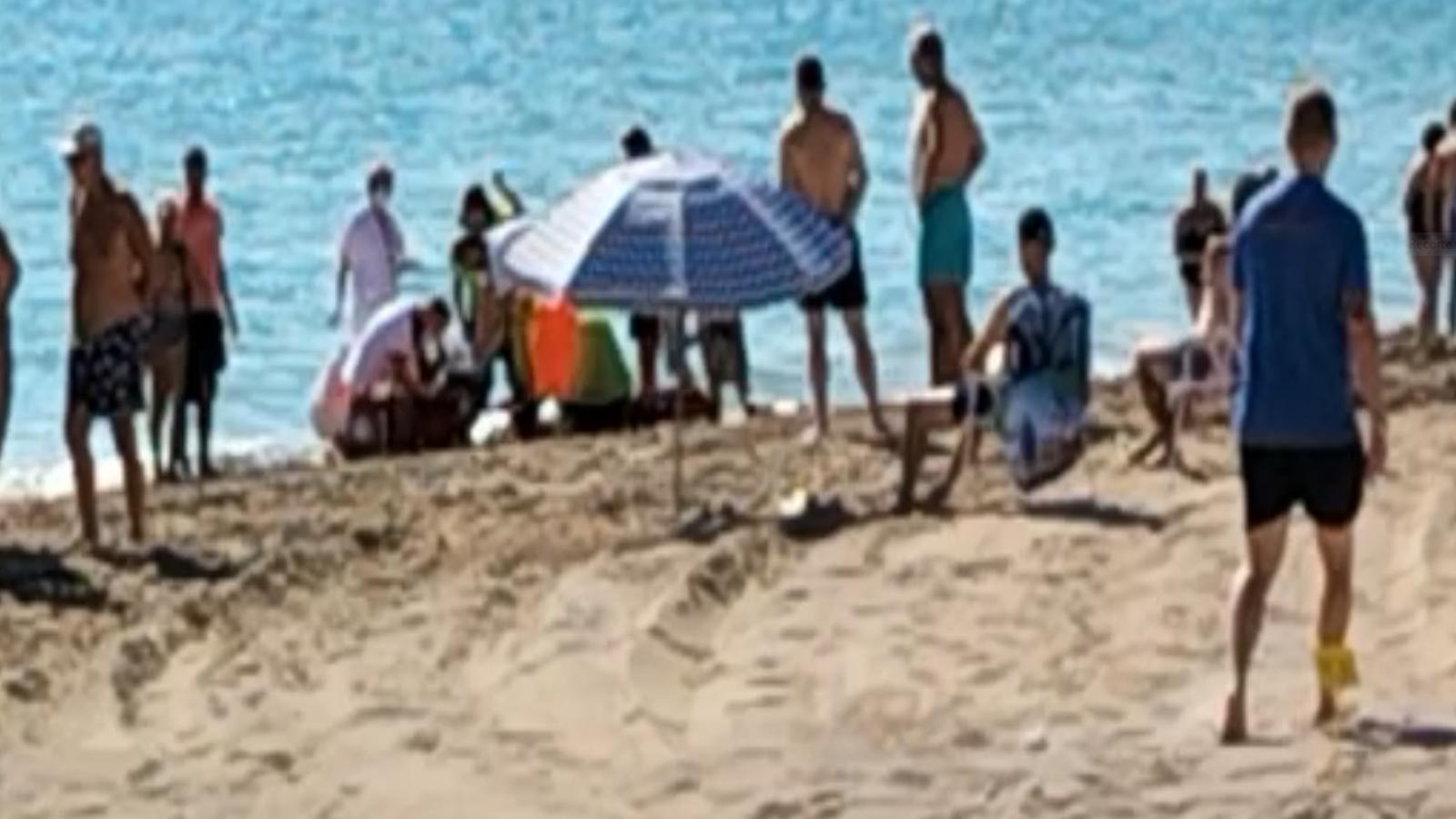 Rescat a la platja de Peníscola