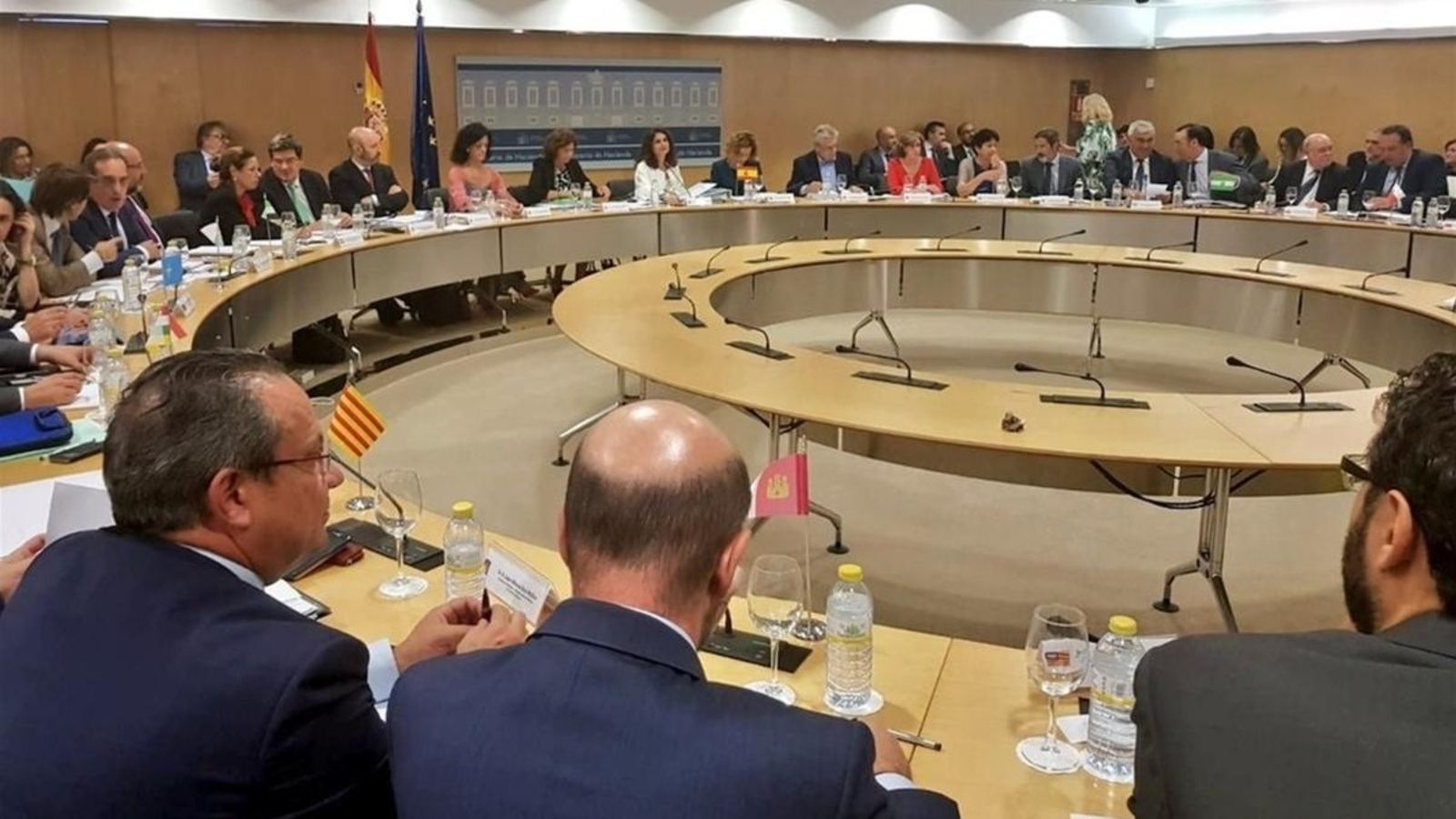 Imatge d'arxiu d'una reunió del Consell de Política Fiscal i Financera