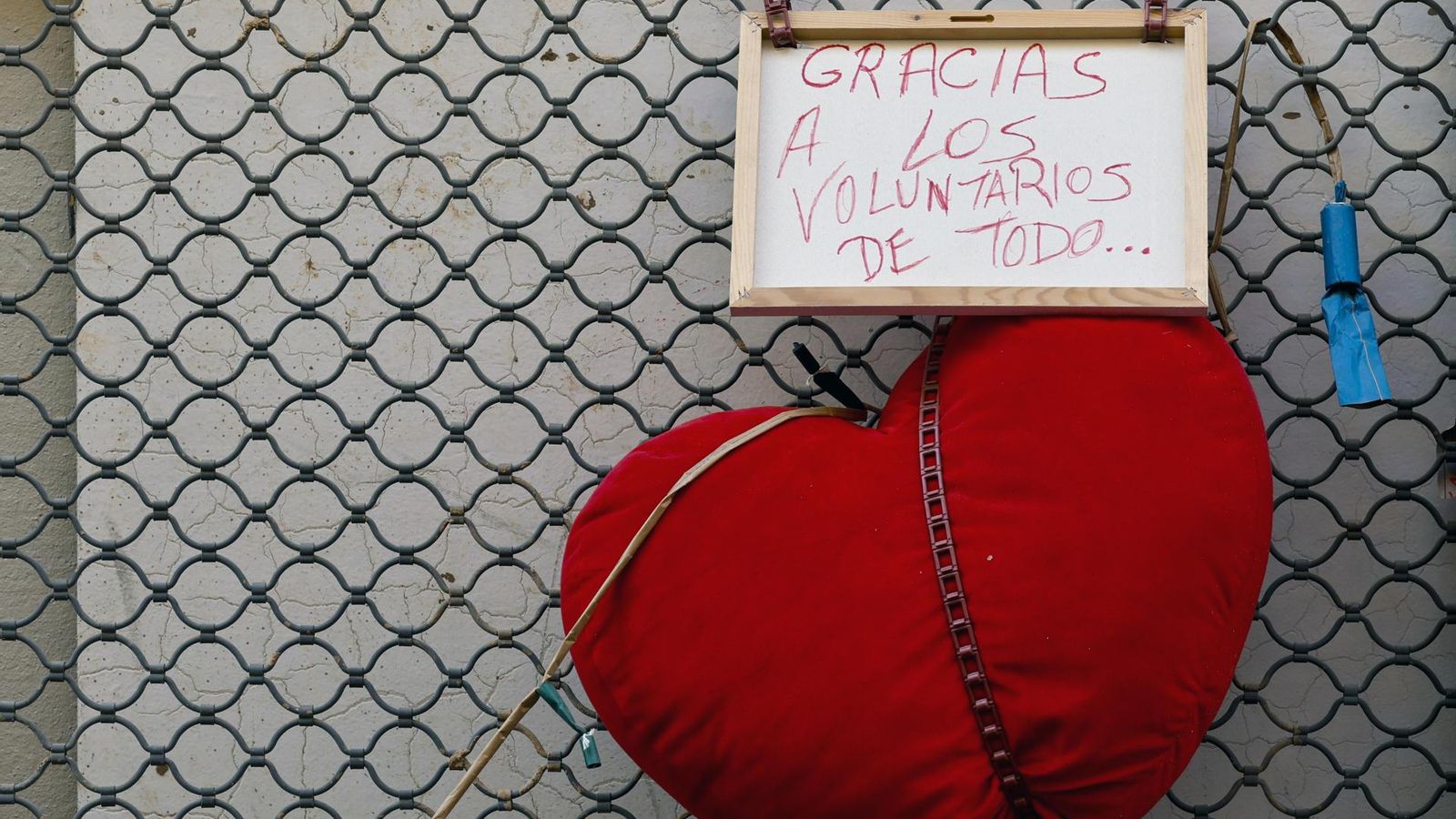 Mostres d'agraïment als voluntaris a Paiporta este dijous