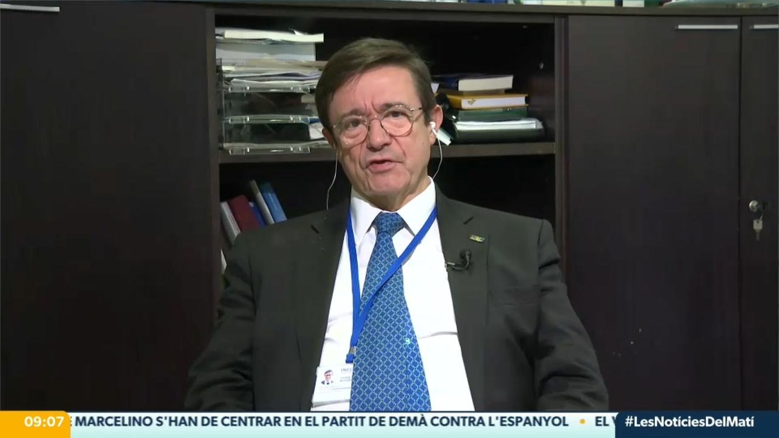 07.11.2025 | Entrevista Andrés Cervantes, oncòleg i director científic de l’INCLIVA...