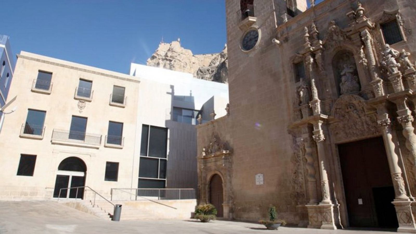 El Museu d'Art Contemporani d'Alacant (MACA)  en una imatge d'arxiu