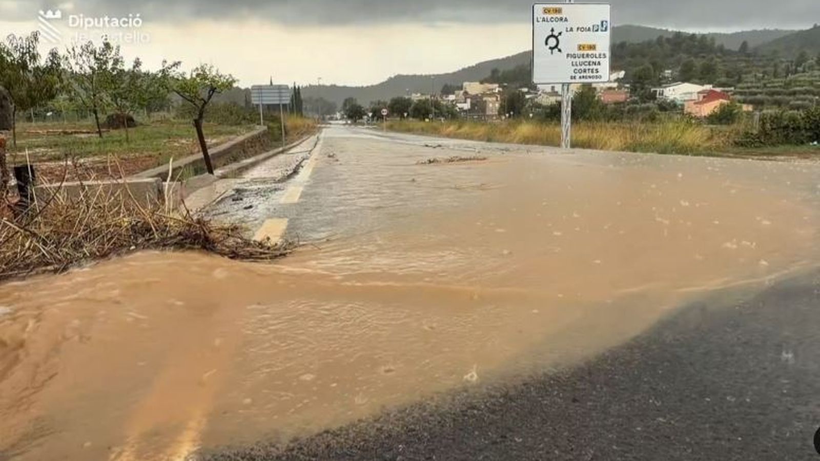 Imatge de les precipitacions a Castelló