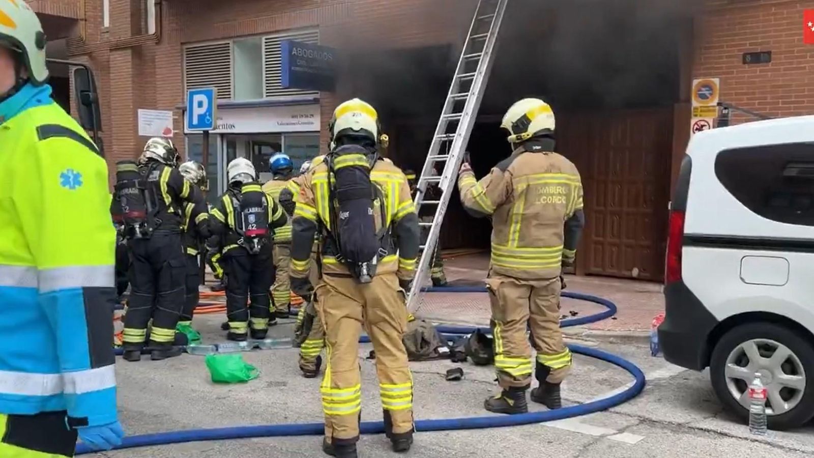 incendi a Alcorcon