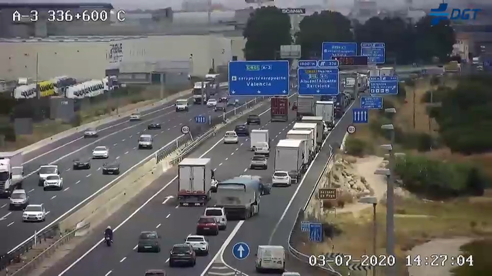 Carretera a la frontera entre Espanya i Portugal que es va obrir l'1 de juliol després de quatre mesos tancat a causa de l'estat d'alarma decretat per la Covid-19