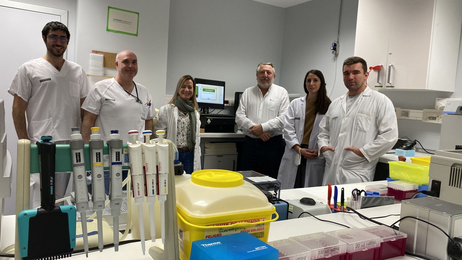 Equip d'investigadors de l'Institut d'Investigació Sanitària La Fe