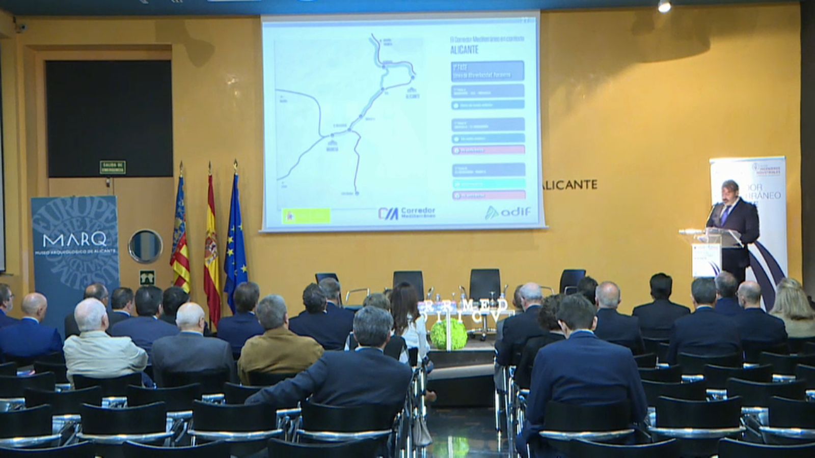 Front comú a Alacant per a reivindicar el corredor mediterrani