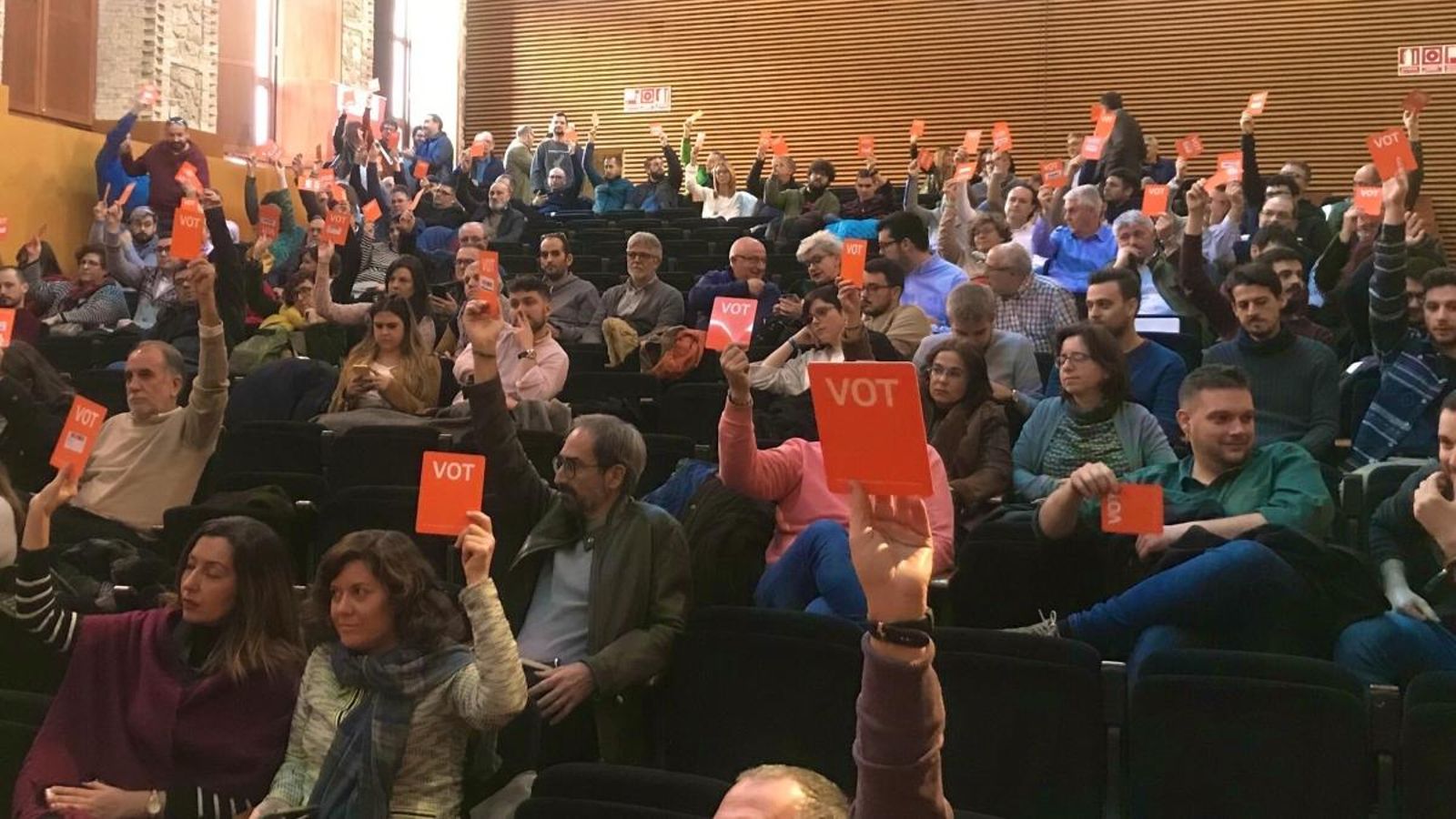 Votació en el Consell Nacional del Bloc