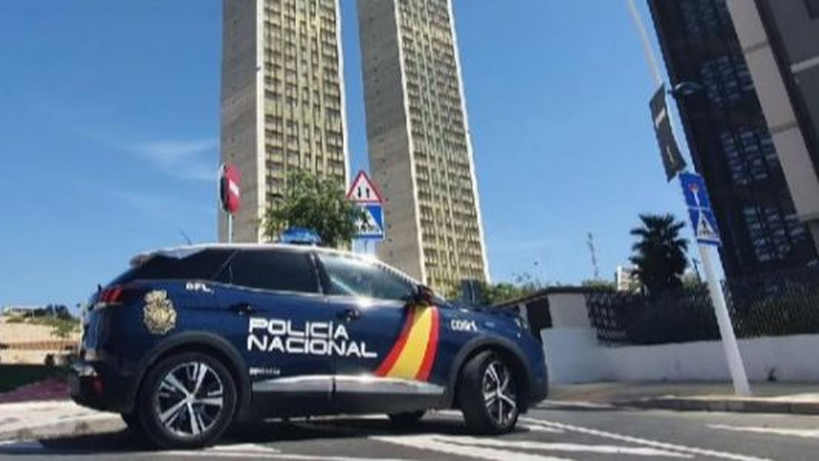 Vehicle policial a Benidorm