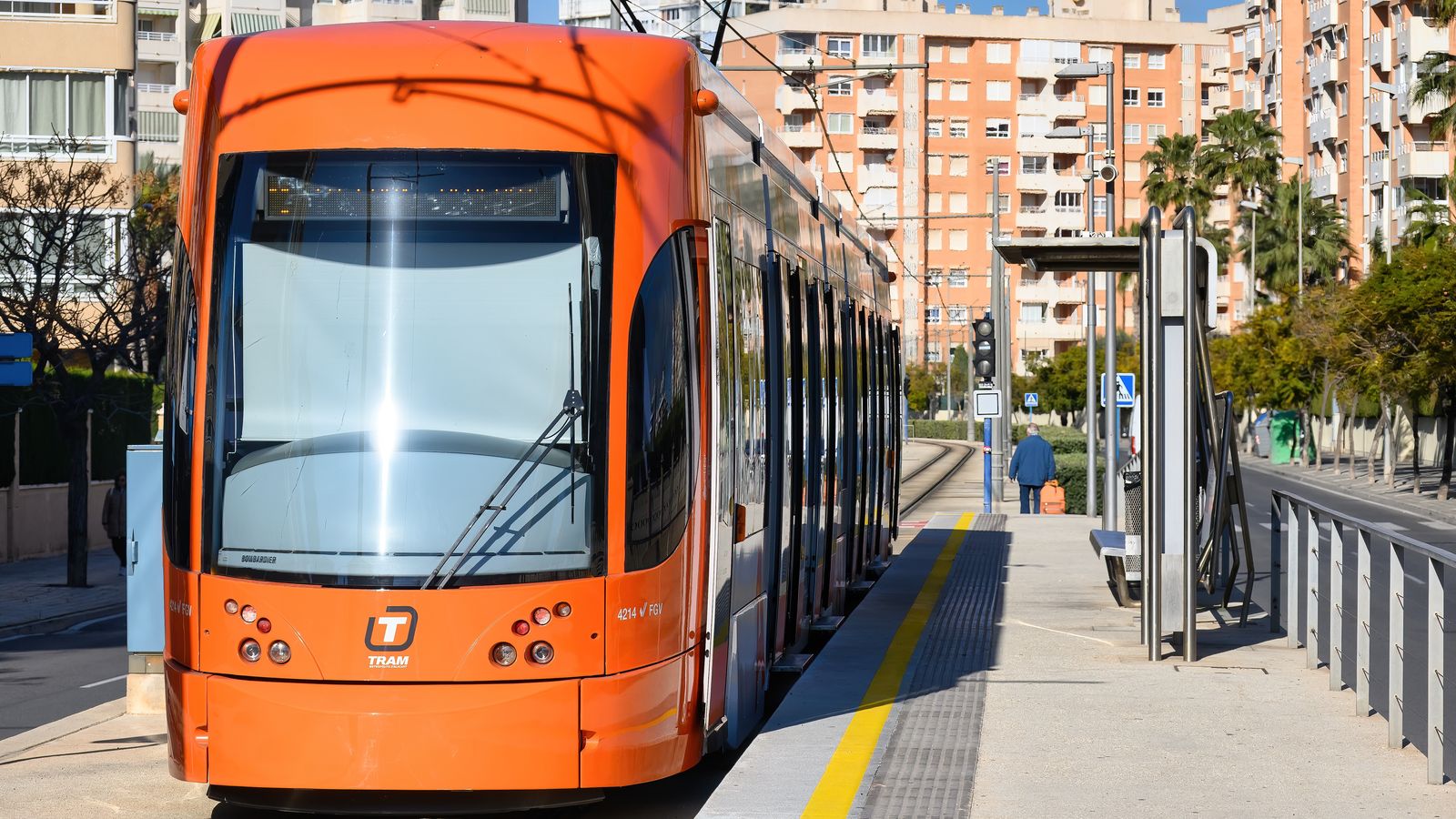 Imatge d'arxiu d'un tramvia a Alacant